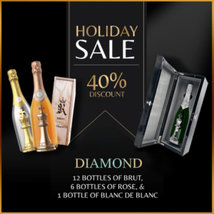 Diamond Package - 12 Brut, 6 Brut Rose & 1 Blanc De Blanc